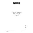 ZANUSSI Z144 Owners Manual ZANUSSI Z144 Owners Manual