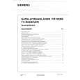 SIEMENS FR104M6 Service Manual SIEMENS FR104M6 Service Manual