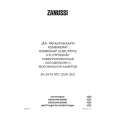 ZANUSSI ZK 24/10 ATO Owners Manual ZANUSSI ZK 24/10 ATO Owners Manual