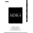 YAMAHA MDR-4 Owners Manual YAMAHA MDR-4 Owners Manual