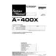 PIONEER A400X Service Manual PIONEER A400X Service Manual