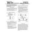 ONKYO SKS-101 Owners Manual ONKYO SKS-101 Owners Manual