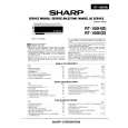 SHARP RT160H/E/S Service Manual SHARP RT160H/E/S Service Manual