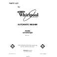 WHIRLPOOL LA3300XSW0 Parts Catalog WHIRLPOOL LA3300XSW0 Parts Catalog