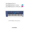 NOVATION SUPERNOVA II Owners Manual NOVATION SUPERNOVA II Owners Manual