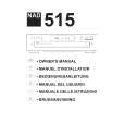NAD 515 Owners Manual NAD 515 Owners Manual
