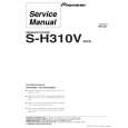 PIONEER S-H310V/XDCN Service Manual PIONEER S-H310V/XDCN Service Manual