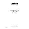 ZANUSSI Zi718/8K Owners Manual ZANUSSI Zi718/8K Owners Manual