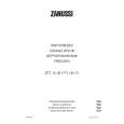 ZANUSSI ZFT 12 JB Owners Manual ZANUSSI ZFT 12 JB Owners Manual