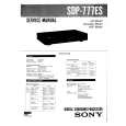 SONY SDP777ES Service Manual SONY SDP777ES Service Manual
