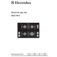 ELECTROLUX EHS746K Owners Manual ELECTROLUX EHS746K Owners Manual