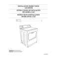 WHIRLPOOL 3XWGD5705SW0 Installation Manual WHIRLPOOL 3XWGD5705SW0 Installation Manual
