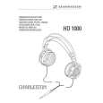 SENNHEISER HD 1000 CHARLESTON Owners Manual SENNHEISER HD 1000 CHARLESTON Owners Manual