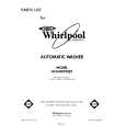 WHIRLPOOL LA5600XSW2 Parts Catalog WHIRLPOOL LA5600XSW2 Parts Catalog