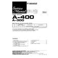PIONEER A400 Service Manual PIONEER A400 Service Manual