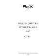 REX-ELECTROLUX CG631E Owners Manual REX-ELECTROLUX CG631E Owners Manual