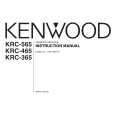 KENWOOD KRC-365 Owners Manual KENWOOD KRC-365 Owners Manual