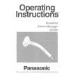 PANASONIC EV299 Owners Manual PANASONIC EV299 Owners Manual