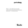 PRIVILEG 061.539 3/4631 Owners Manual PRIVILEG 061.539 3/4631 Owners Manual