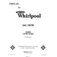 WHIRLPOOL LG7001XKW0 Parts Catalog WHIRLPOOL LG7001XKW0 Parts Catalog