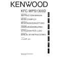 KENWOOD KFCWPS1300D Owners Manual KENWOOD KFCWPS1300D Owners Manual
