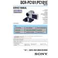 SONY DCRPC101 Service Manual SONY DCRPC101 Service Manual