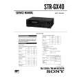SONY STRGX40 Service Manual SONY STRGX40 Service Manual