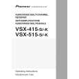 PIONEER VSX-515-S/MVXJ Owners Manual PIONEER VSX-515-S/MVXJ Owners Manual
