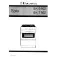ELECTROLUX EK6162 Owners Manual ELECTROLUX EK6162 Owners Manual