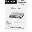 HITACHI VT61E Service Manual HITACHI VT61E Service Manual