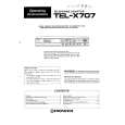 PIONEER TEL-X707(BK)/KU Owners Manual PIONEER TEL-X707(BK)/KU Owners Manual
