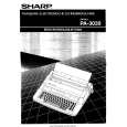 SHARP PA-3030 Owners Manual SHARP PA-3030 Owners Manual