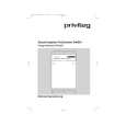 PRIVILEG 348.307 0/10957 Owners Manual PRIVILEG 348.307 0/10957 Owners Manual