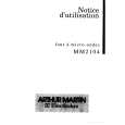 ARTHUR MARTIN ELECTROLUX MM2104 Owners Manual ARTHUR MARTIN ELECTROLUX MM2104 Owners Manual