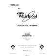 WHIRLPOOL LA6000XPW3 Parts Catalog WHIRLPOOL LA6000XPW3 Parts Catalog