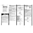 SONY WM-FX56 Owners Manual SONY WM-FX56 Owners Manual