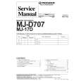PIONEER MJ-D707/KU Service Manual PIONEER MJ-D707/KU Service Manual