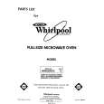 WHIRLPOOL MW8600XS0 Parts Catalog WHIRLPOOL MW8600XS0 Parts Catalog