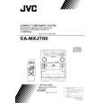 JVC CA-MXJ700U Owners Manual JVC CA-MXJ700U Owners Manual