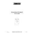 ZANUSSI FLS1204 Owners Manual ZANUSSI FLS1204 Owners Manual