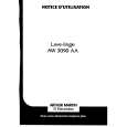 ARTHUR MARTIN ELECTROLUX AW3090AA Owners Manual ARTHUR MARTIN ELECTROLUX AW3090AA Owners Manual