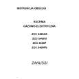 ZANUSSI ZCC5400AS Owners Manual ZANUSSI ZCC5400AS Owners Manual