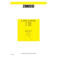 ZANUSSI F402 Owners Manual ZANUSSI F402 Owners Manual