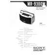 SONY MR-9300W Service Manual SONY MR-9300W Service Manual