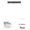WHIRLPOOL ACE124XA0 Installation Manual WHIRLPOOL ACE124XA0 Installation Manual