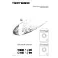 TRICITY BENDIX CWD1010 Owners Manual TRICITY BENDIX CWD1010 Owners Manual