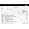 WHIRLPOOL AWT 2307 Quick Start WHIRLPOOL AWT 2307 Quick Start