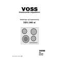 VOSS-ELECTROLUX DEK2460-AL VOSS/HIC- Owners Manual VOSS-ELECTROLUX DEK2460-AL VOSS/HIC- Owners Manual