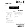 SONY STR-GX211 Service Manual SONY STR-GX211 Service Manual