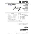 SONY ACVQP10 Service Manual SONY ACVQP10 Service Manual